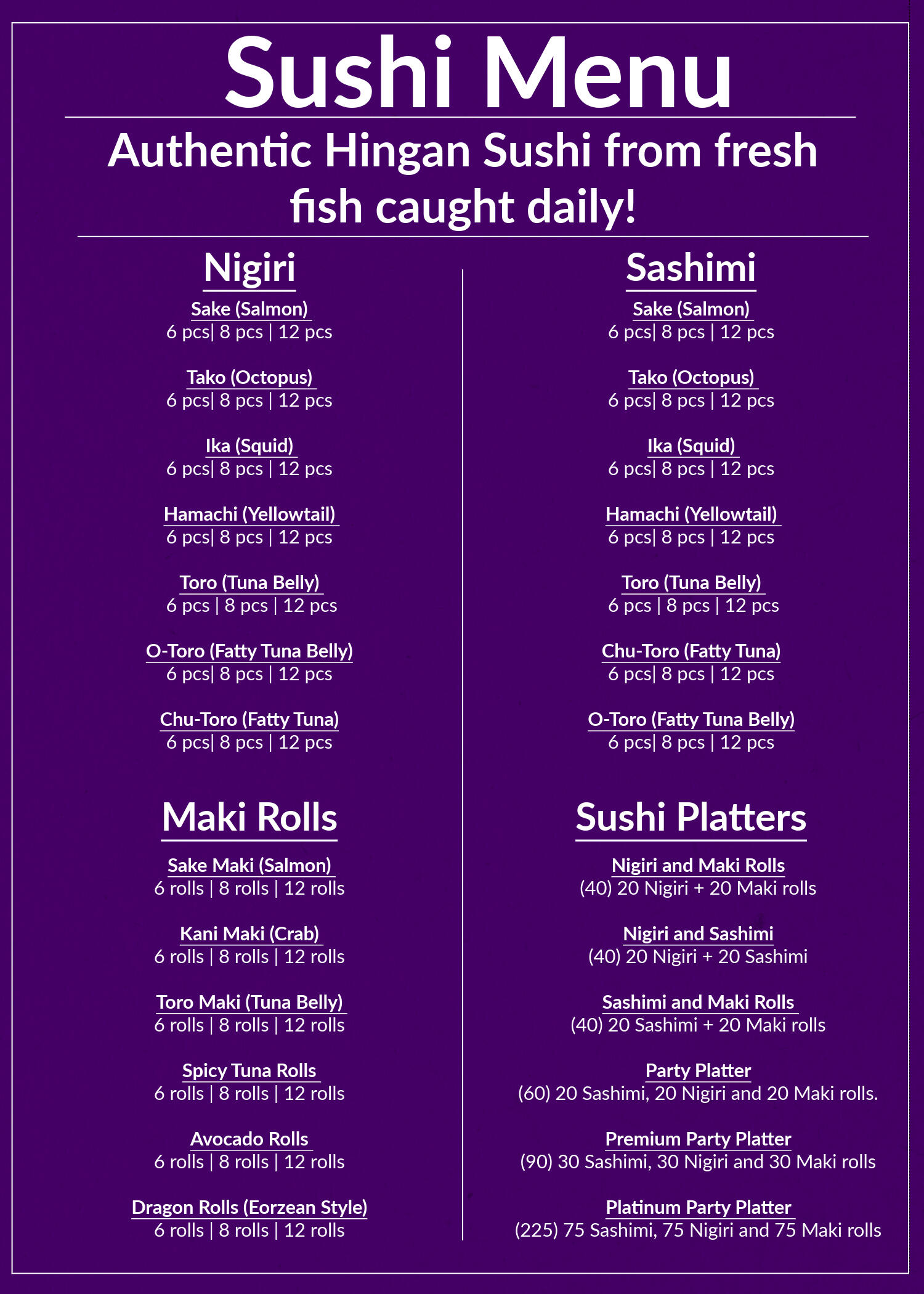 Sushi!